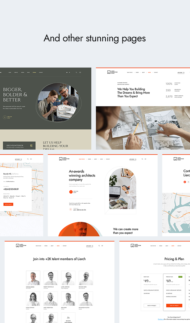Liarch - Architecture & Interior WordPress Theme