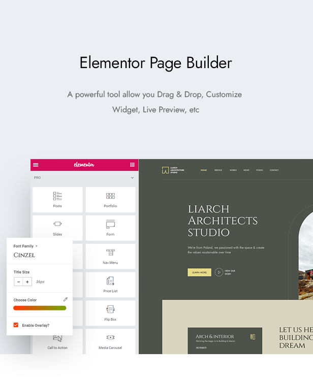 Liarch - Architecture & Interior WordPress Theme